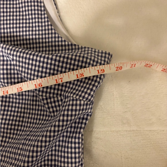 Talbots Black and White Blouse Elegant Top - Picture 3 of 7